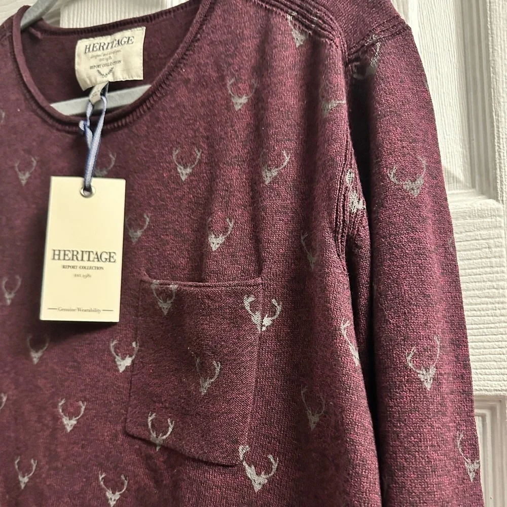 🆕 Heritage Report Collection Sweater Large